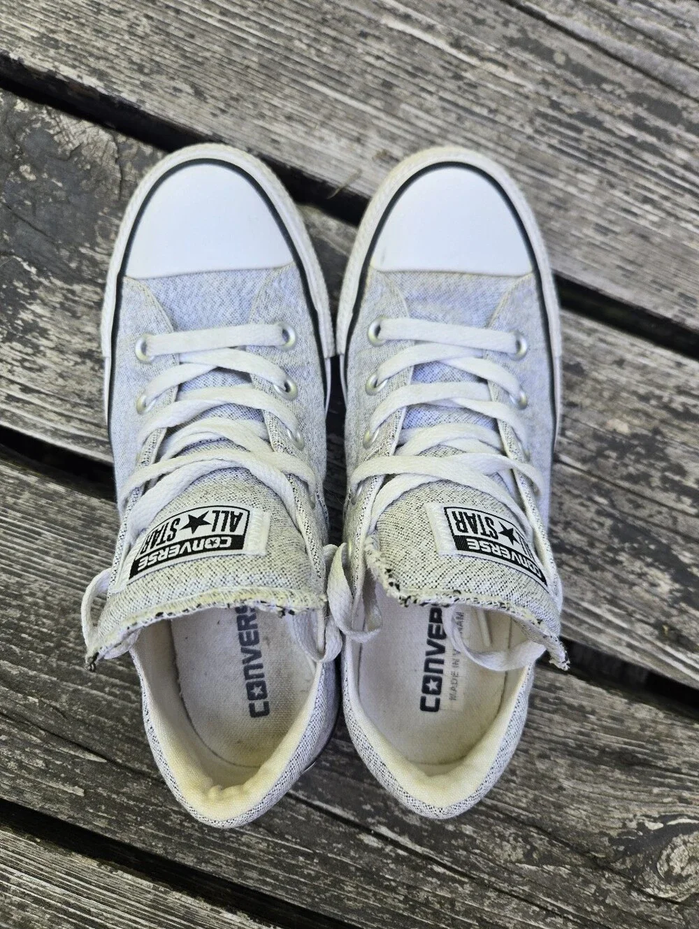 Converse Chuck Taylor All Star Madison Sneakers in Grey Heather Colorway - Picture 2 of 8